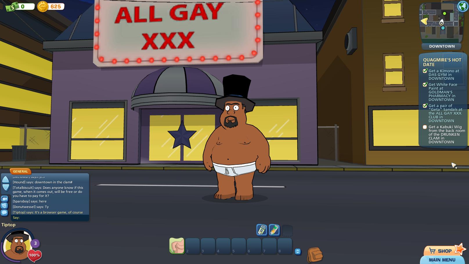 MMOstly Good: Family Guy Online Beta First Impressions, or “This isn't  quite Guild Wars 2, is it?”